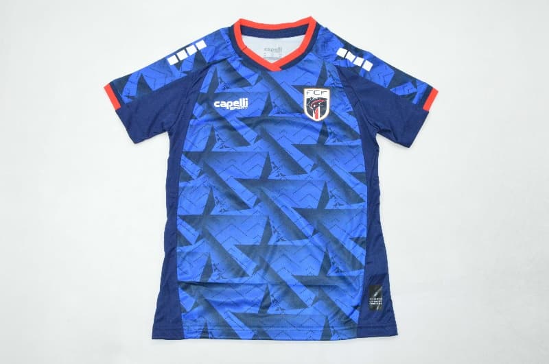 Kids Cape Verde 2026 World Cup Home Soccer Jersey And Shorts