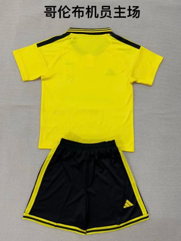 Kids Columbus Crew 2026 Home Soccer Jersey And Shorts