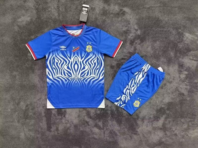 Kids Congo 2026 World Cup Home Soccer Jersey And Shorts