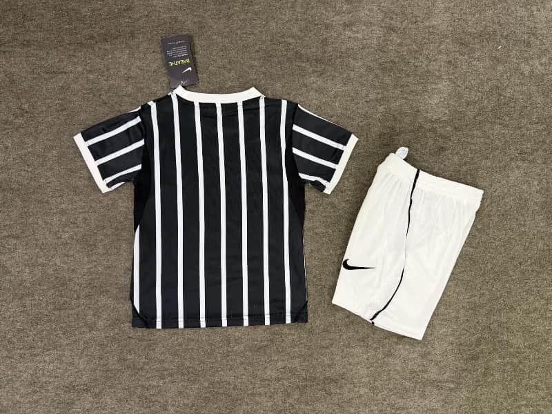 Kids Corinthians 2026 Away Soccer Jersey And Shorts