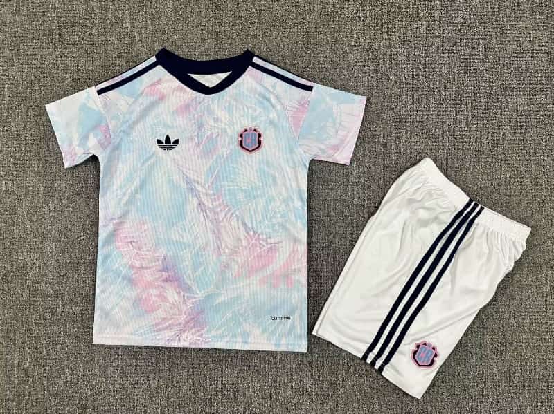 Kids Costa Rica 2026 World Cup Away Soccer Jersey And Shorts