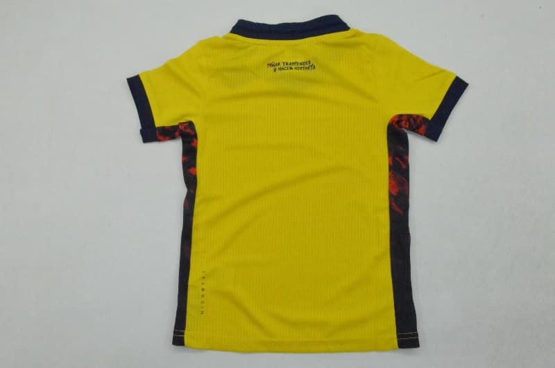 Kids Ecuador 2026 Home Soccer Jersey And Shorts
