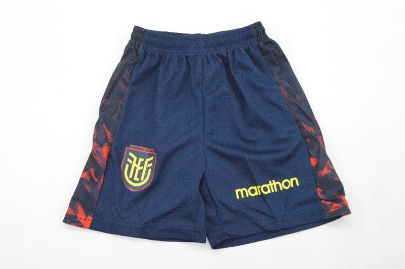 Kids Ecuador 2026 Home Soccer Jersey And Shorts
