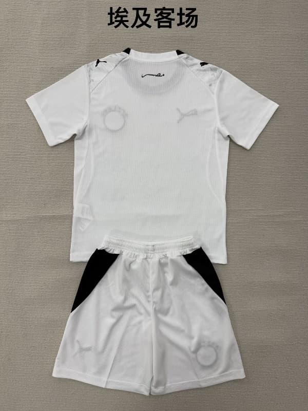 Kids Egypt 2026 World Cup Away Soccer Jersey And Shorts