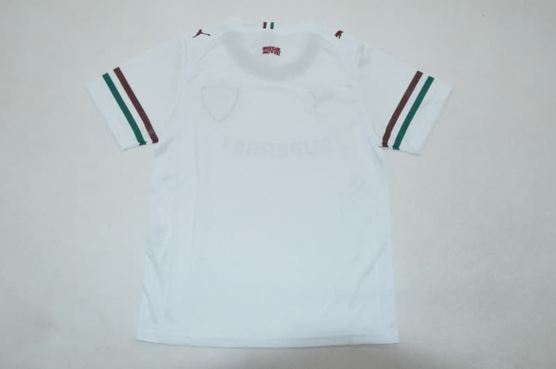 Kids Fluminense 2026 Away Soccer Jersey And Shorts
