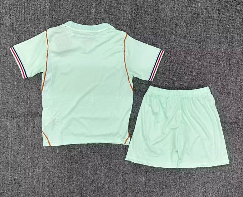 Kids France 2026 World Cup Away Soccer Jersey And Shorts