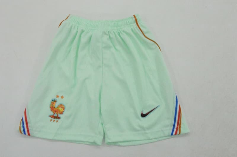 Kids France 2026 World Cup Away Soccer Jersey And Shorts