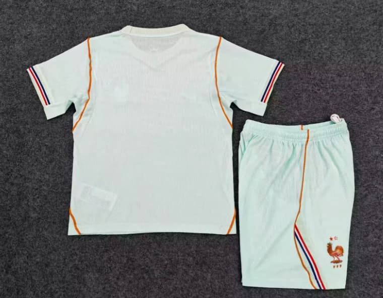 Kids France 2026 World Cup Away Soccer Jersey And Shorts (Player)