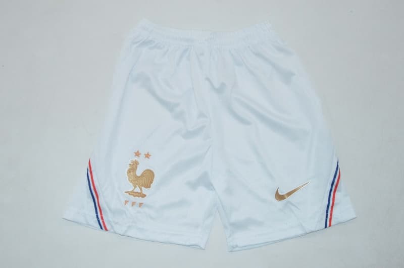 Kids France 2026 World Cup Home Soccer Jersey And Shorts
