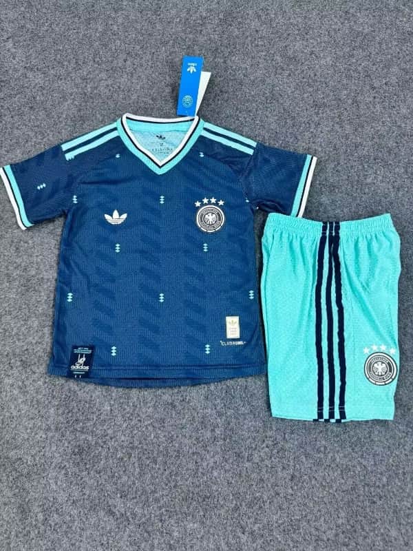 Kids Germany 2026 World Cup Away Soccer Jersey And Shorts (Player) Kids Germany 2026 World Cup Away Soccer Jersey And Shorts (Player)
