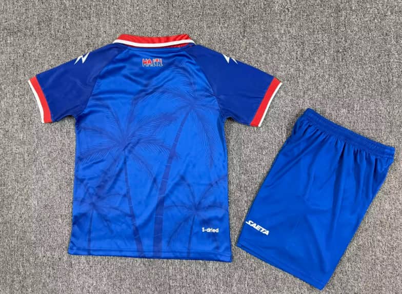 Kids Haiti 2026 Home Soccer Jersey And Shorts