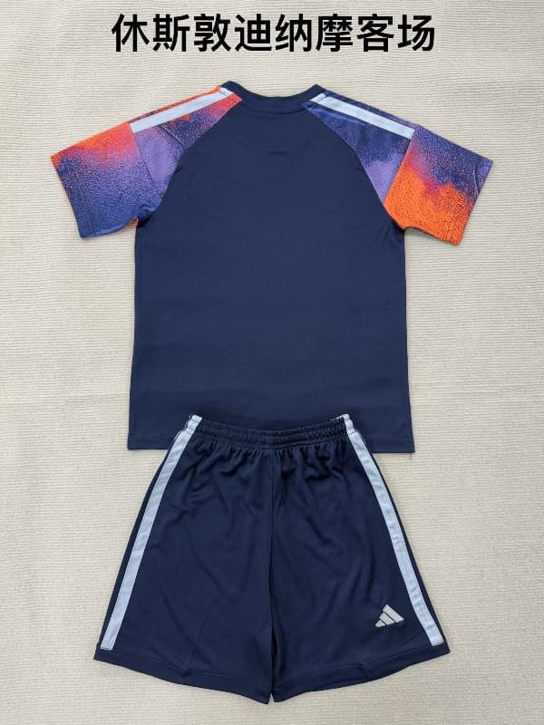 Kids Houston Dynamo 2026 Away Soccer Jersey And Shorts