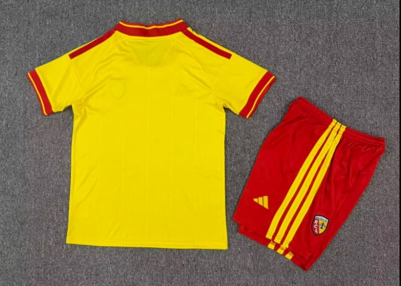 Kids Lens 26/27 Home Soccer Jersey And Shorts