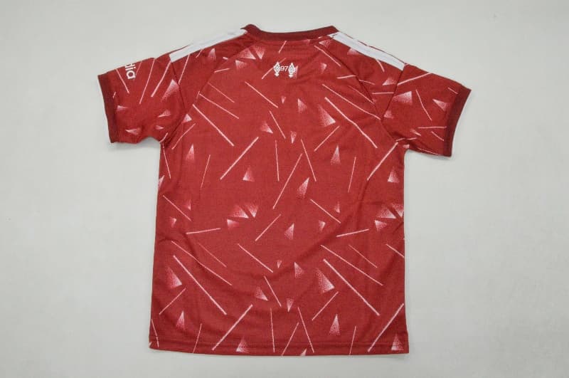 Kids Liverpool 26/27 Home Soccer Jersey And Shorts (Leaked)