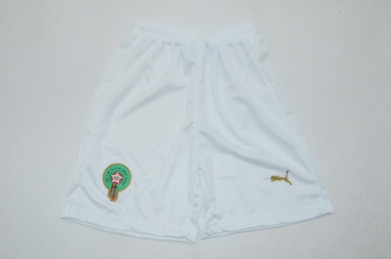 Kids Morocco 2026 World Cup Away Soccer Jersey And Shorts