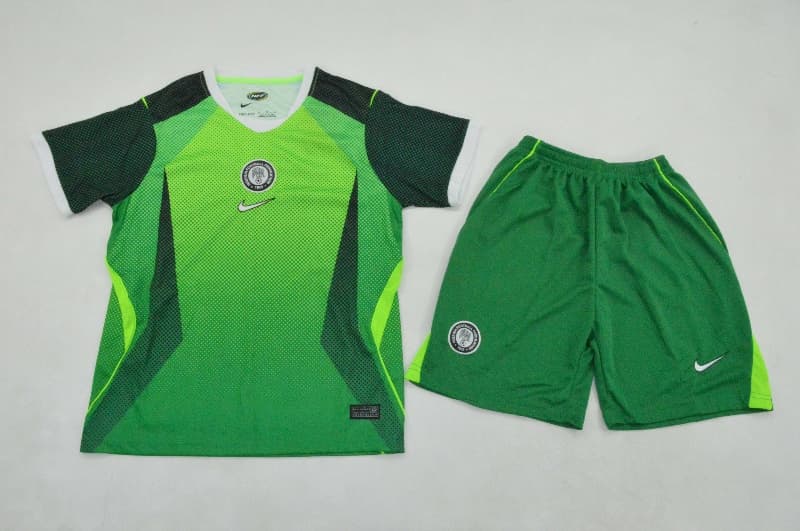 Kids Nigeria 2026 Away Soccer Jersey And Shorts Kids Nigeria 2026 Away Soccer Jersey And Shorts