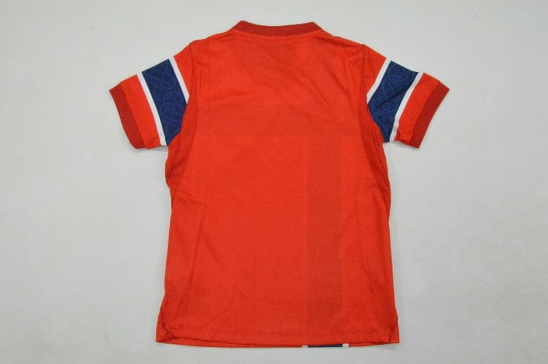 Kids Norway 2026 World Cup Home Soccer Jersey And Shorts