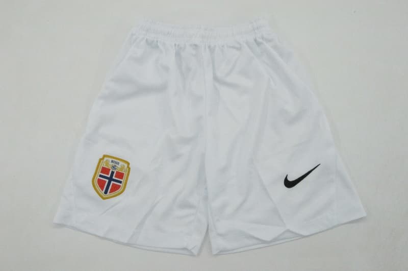 Kids Norway 2026 World Cup Home Soccer Jersey And Shorts