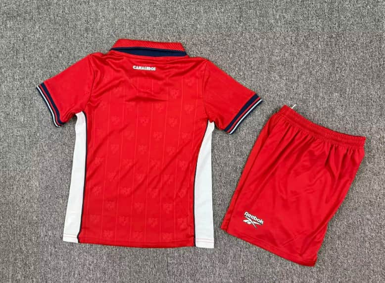 Kids Panama 2026 World Cup Home Soccer Jersey And Shorts