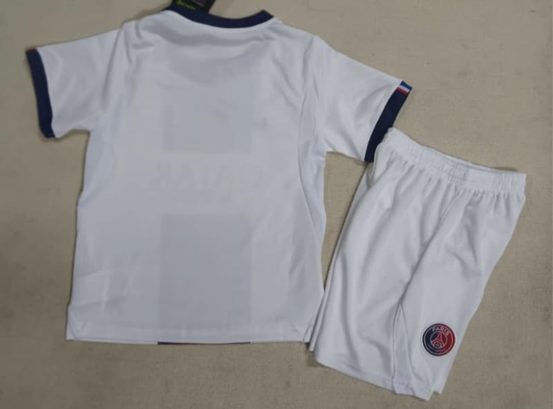 Kids Paris St German 26/27 Away Soccer Jersey And Shorts (Leaked)