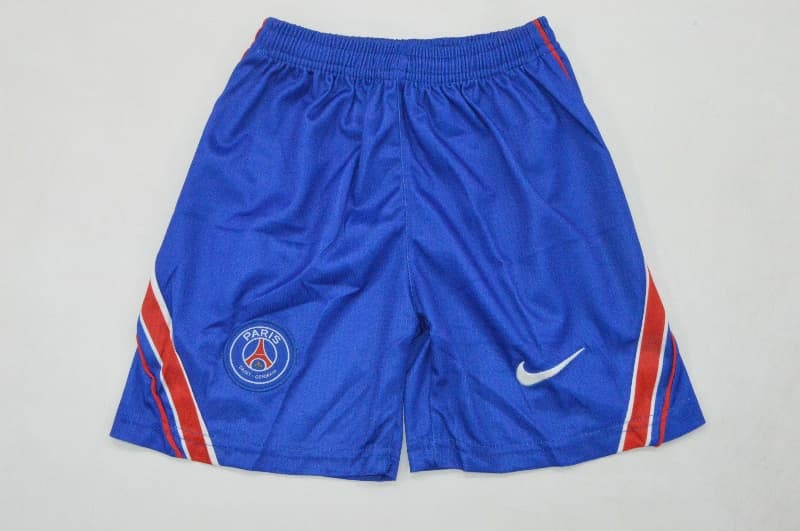 Kids Paris St German 26/27 Home Soccer Jersey And Shorts (Leaked)