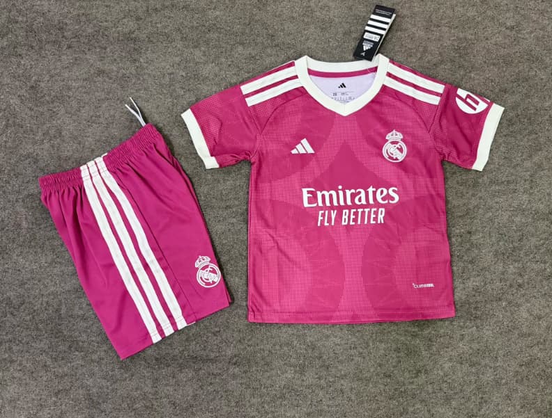 Kids Real Madrid 26/27 Third Soccer Jersey And Shorts (Leaked) Kids Real Madrid 26/27 Third Soccer Jersey And Shorts (Leaked)