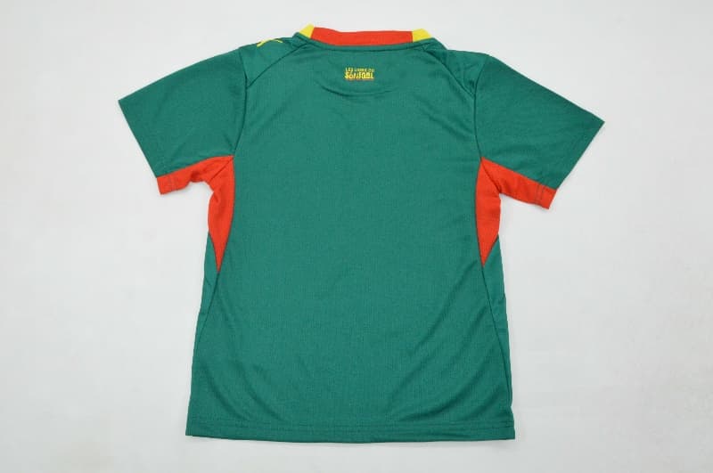 Kids Senegal 2026 World Cup Away Soccer Jersey And Shorts