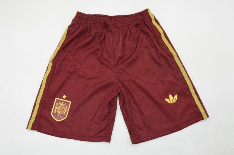 Kids Spain 2026 World Cup Away Soccer Jersey And Shorts (Player)