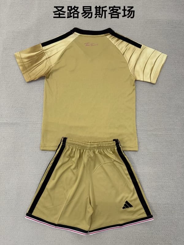 Kids St. Louis City Sc 2026 Away Soccer Jersey And Shorts