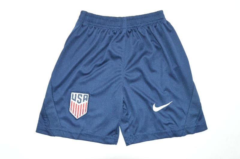 Kids USA 2026 Home Soccer Jersey And Shorts