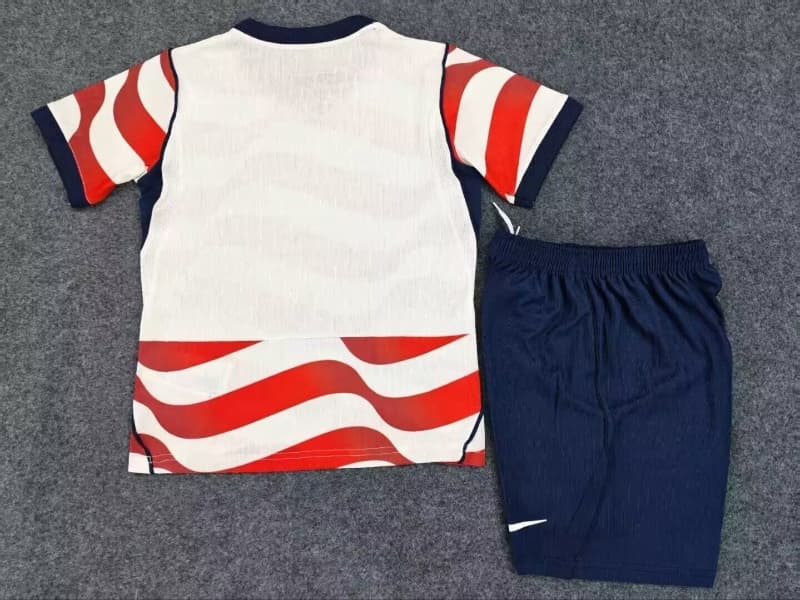 Kids USA 2026 World Cup Home Soccer Jersey And Shorts (Player)