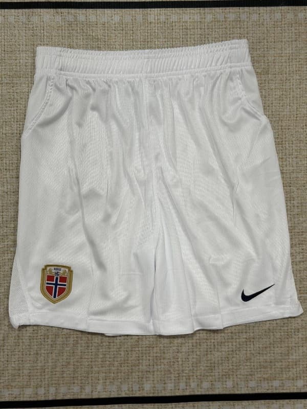 AAA Quality Norway 2026 Home Soccer Shorts