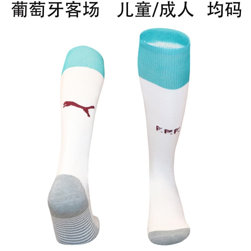 AAA Quality Portugal 2026 Away Soccer Socks