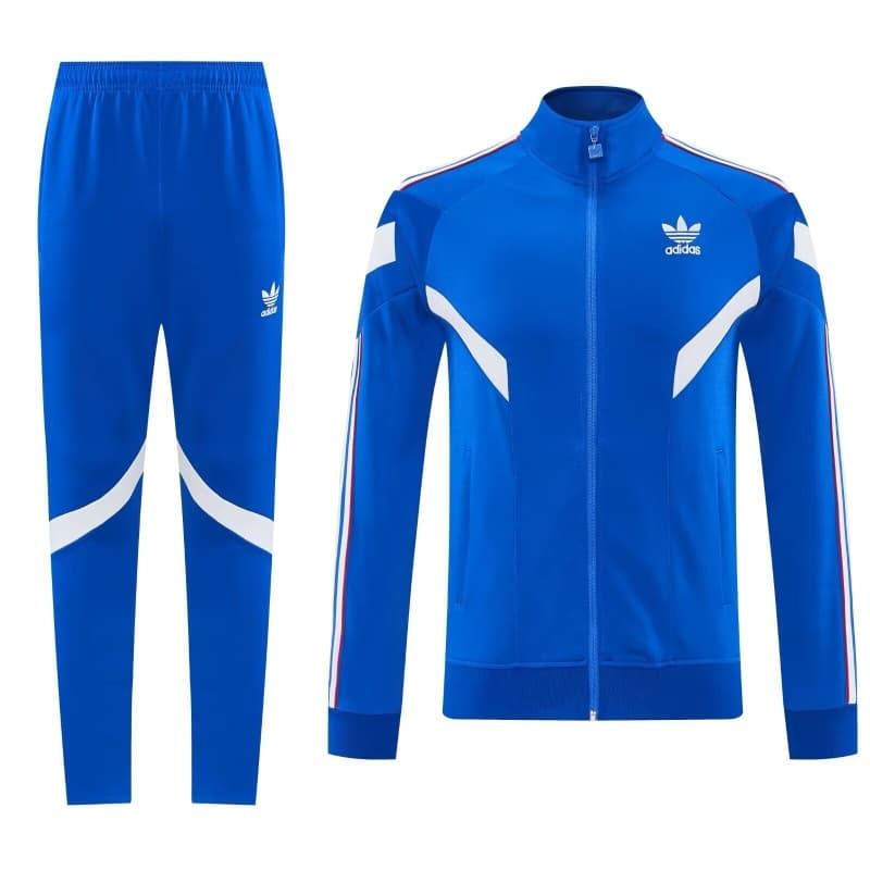 AAA Quality Adidas 2026 Blue Soccer Tracksuit 03
