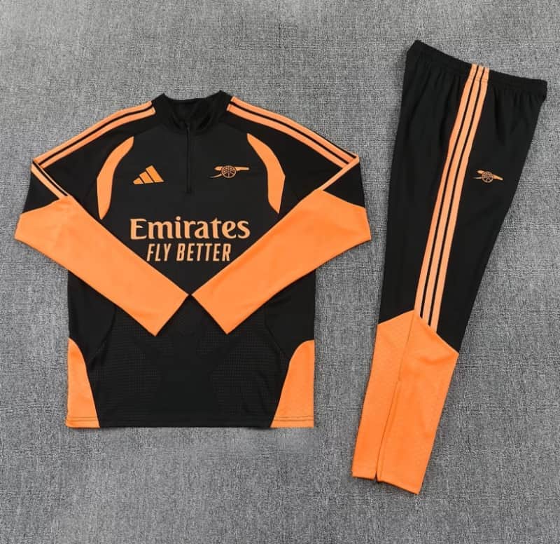AAA Quality Arsenal 26/27 Black Soccer Tracksuit AAA Quality Arsenal 26/27 Black Soccer Tracksuit