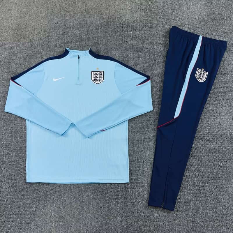 AAA Quality England 2026 Blue Soccer Tracksuit AAA Quality England 2026 Blue Soccer Tracksuit