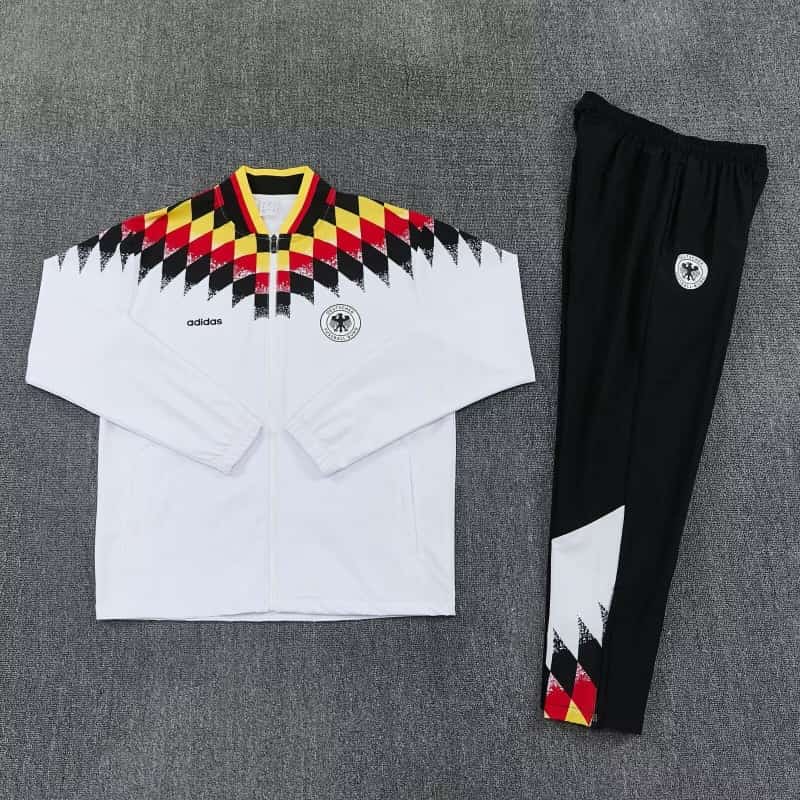AAA Quality Germany 2026 White Soccer Tracksuit 02 AAA Quality Germany 2026 White Soccer Tracksuit 02