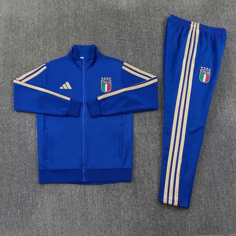 AAA Quality Italy 2026 Blue Soccer Tracksuit