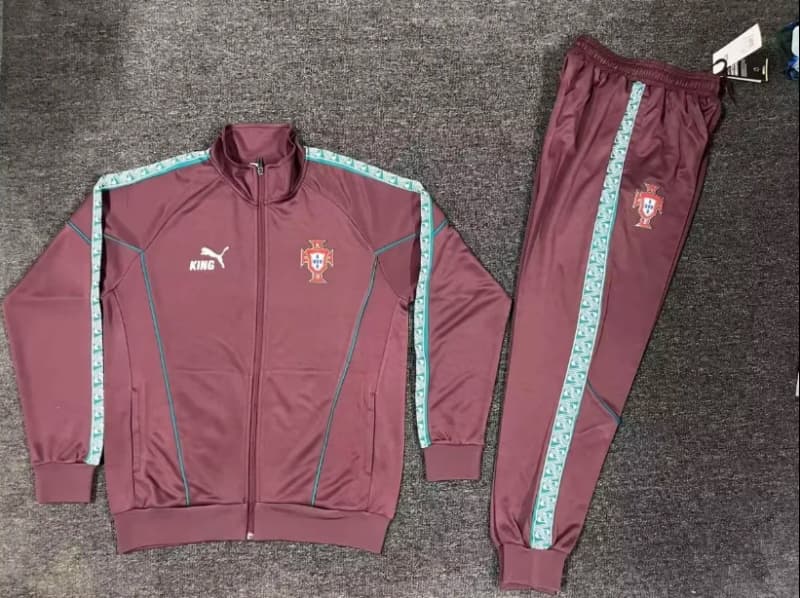 AAA Quality Portugal 2026 Red Soccer Tracksuit AAA Quality Portugal 2026 Red Soccer Tracksuit