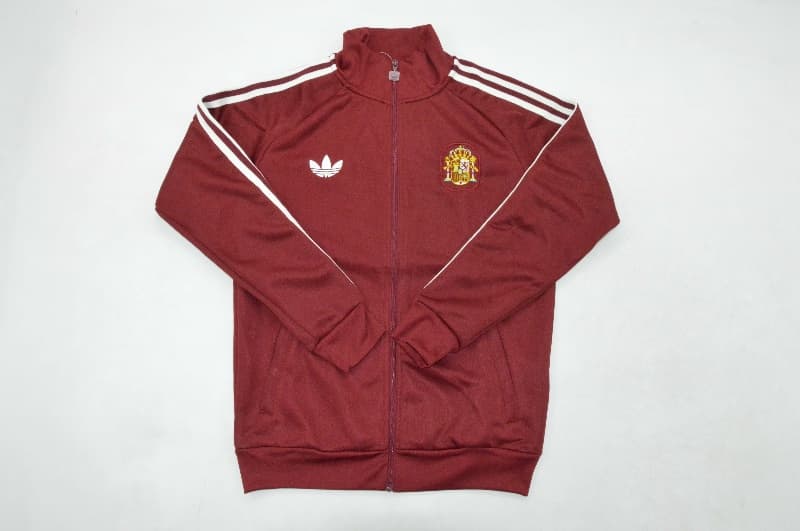 AAA Quality Spain 2026 Red Soccer Tracksuit 03