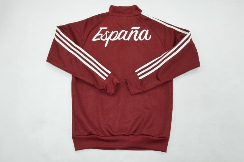 AAA Quality Spain 2026 Red Soccer Tracksuit 03