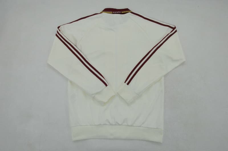 AAA Quality Spain 2026 White Soccer Tracksuit 02