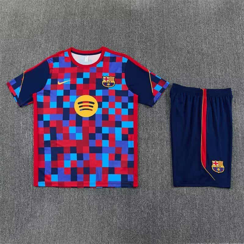 AAA Quality Barcelona 26/27 Blue Red Soccer Training Sets AAA Quality Barcelona 26/27 Blue Red Soccer Training Sets