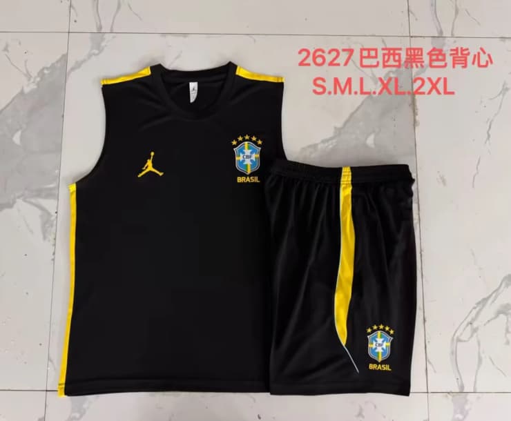 AAA Quality Brazil 2026 Black Soccer Training Sets 02 AAA Quality Brazil 2026 Black Soccer Training Sets 02