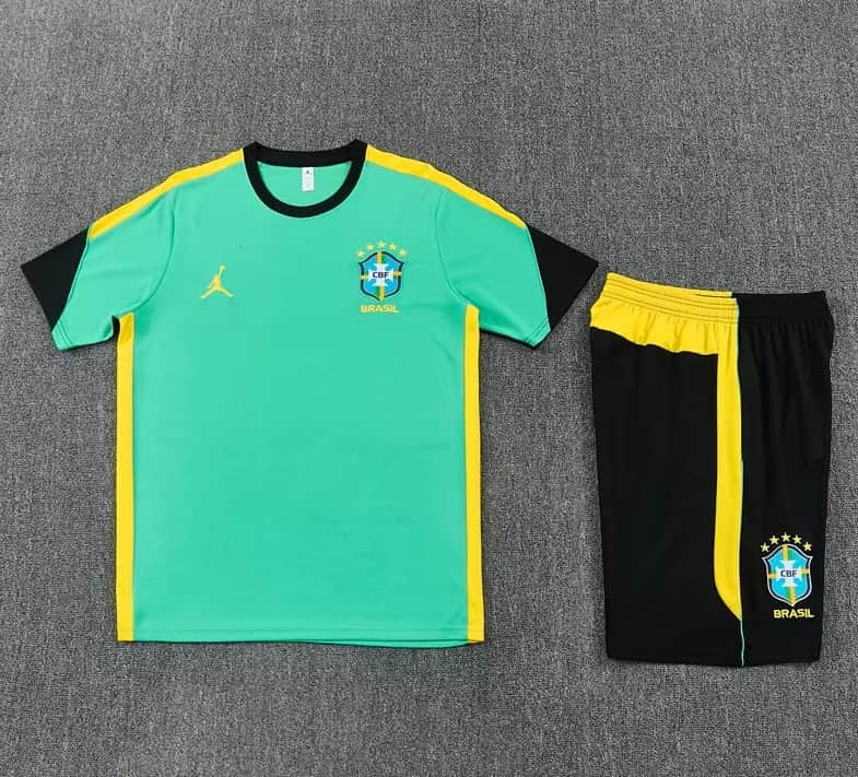 AAA Quality Brazil 2026 Green Soccer Training Sets
