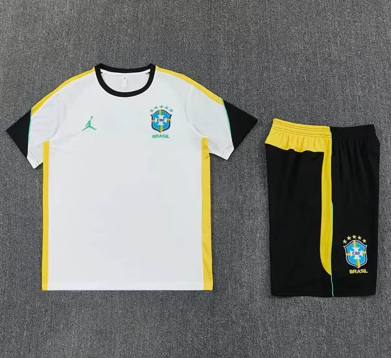 AAA Quality Brazil 2026 White Soccer Training Sets