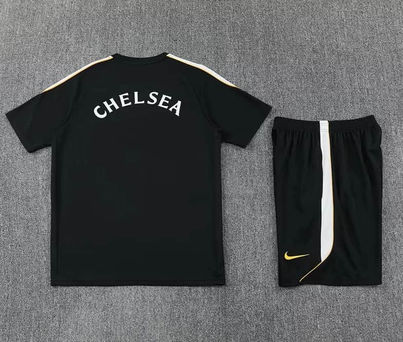 AAA Quality Chelsea 26/27 Black Soccer Training Sets