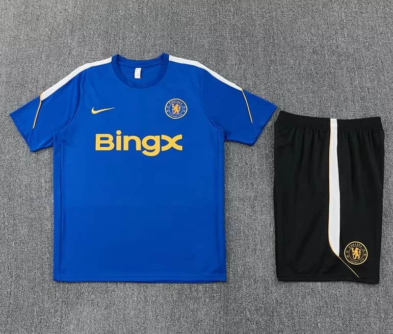AAA Quality Chelsea 26/27 Blue Soccer Training Sets AAA Quality Chelsea 26/27 Blue Soccer Training Sets