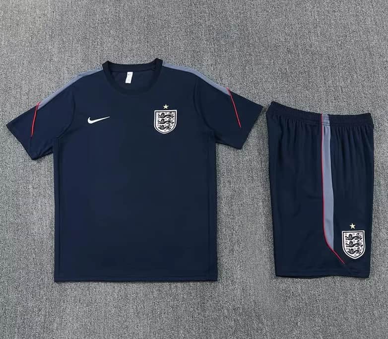 AAA Quality England 2026 Dark Blue Soccer Training Sets