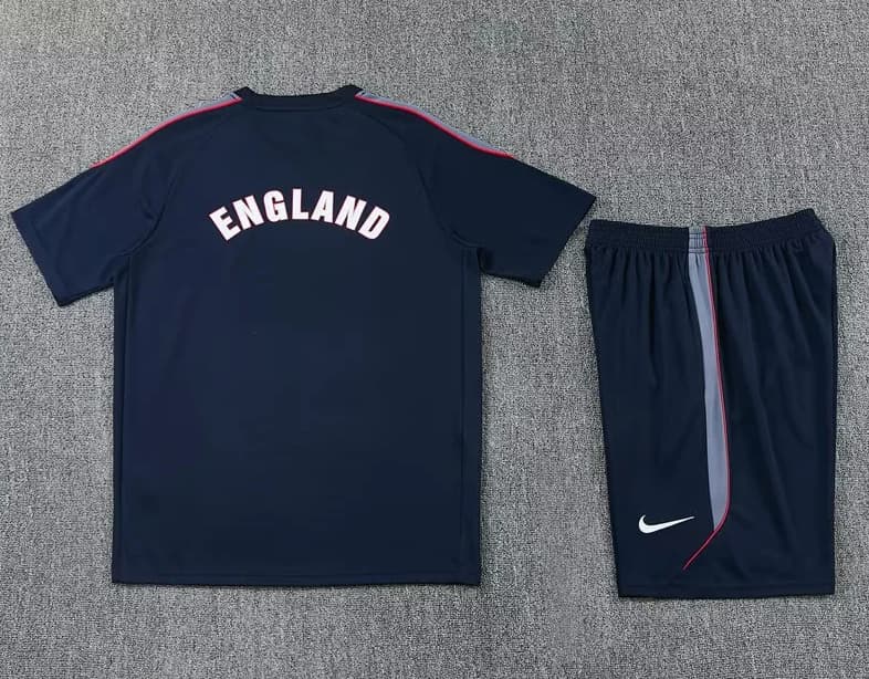 AAA Quality England 2026 Dark Blue Soccer Training Sets